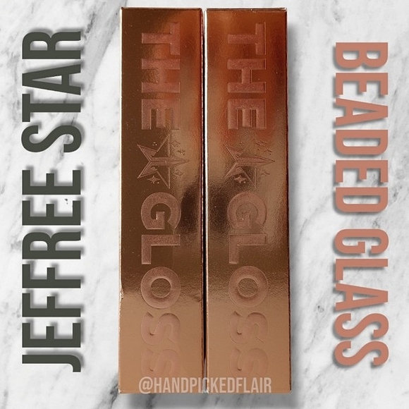 Jeffree Star The Gloss Beaded Glass Duo Bundle of 2 NIB NWT - Picture 1 of 6